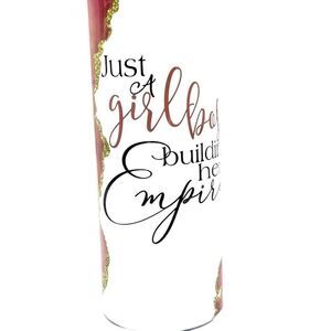 Girl Boss Tumbler Hot/Cold Insulated Tumbler 20 oz Tumbler Skinny Tumbler